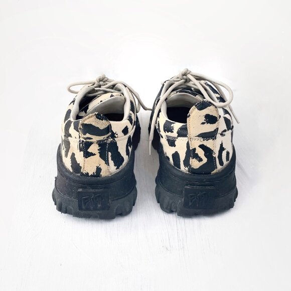 Eytys Angel Leopard/Serengeti Print Lug Sole Sneaker - Picture 5 of 12